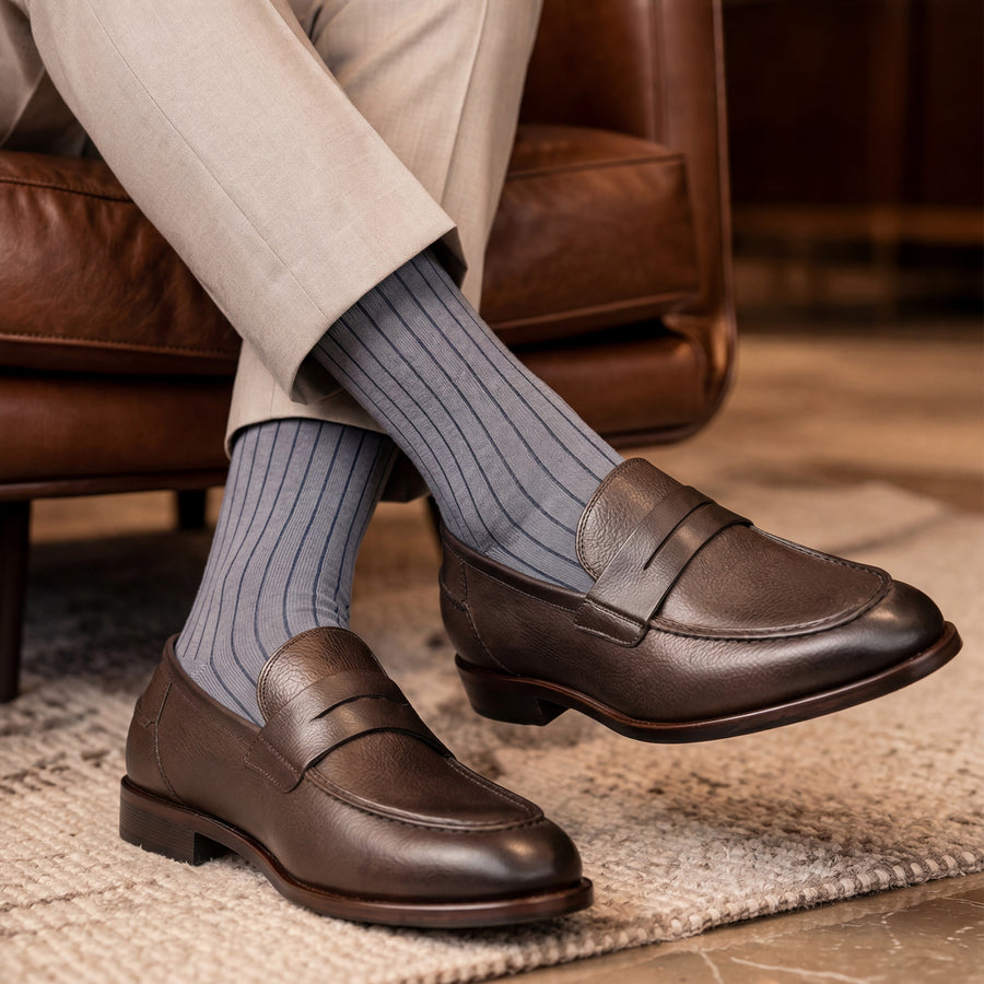 Prescott Pinstripe Socks Prescott Pinstripe Socks