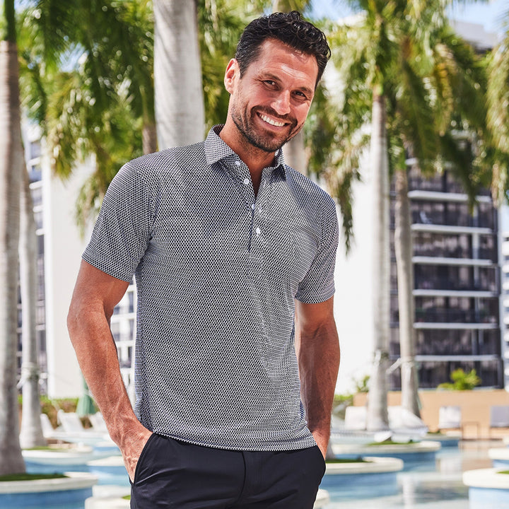polos that look like dress shirts These polos look like something youd pay way more for. The contrasting  collars and sharp designs give them that clean, dressed-up look, but the  quick dry performance material keeps them feeling cool