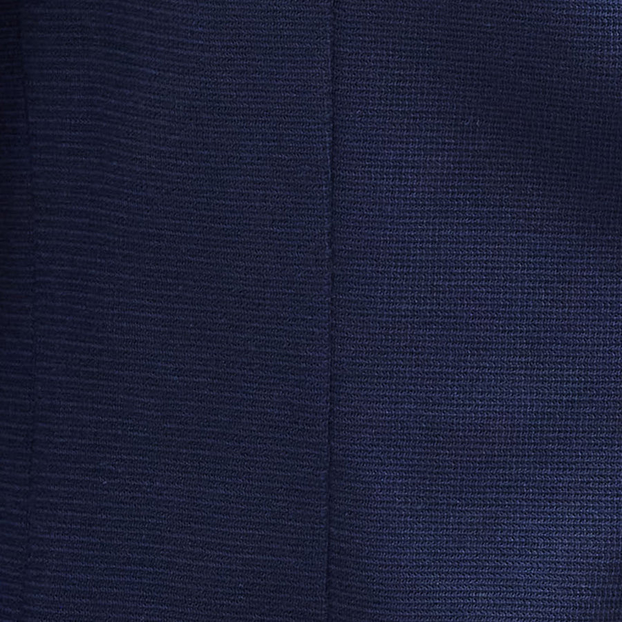 Maverick Knit Unstructured Blazer Navy