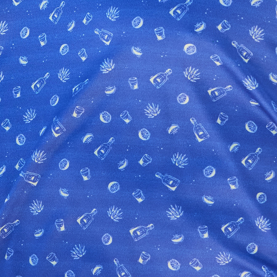 Featherweight Flex Polo Tequila Shot Blue