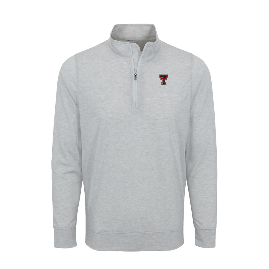 Texas Tech DriRelease® Performance Pullover Light Grey