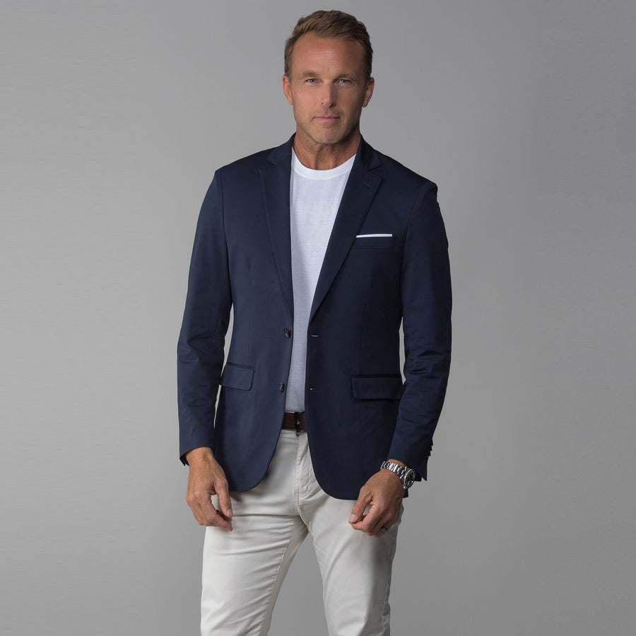 Maverick Performance Blazer Navy Collars Co