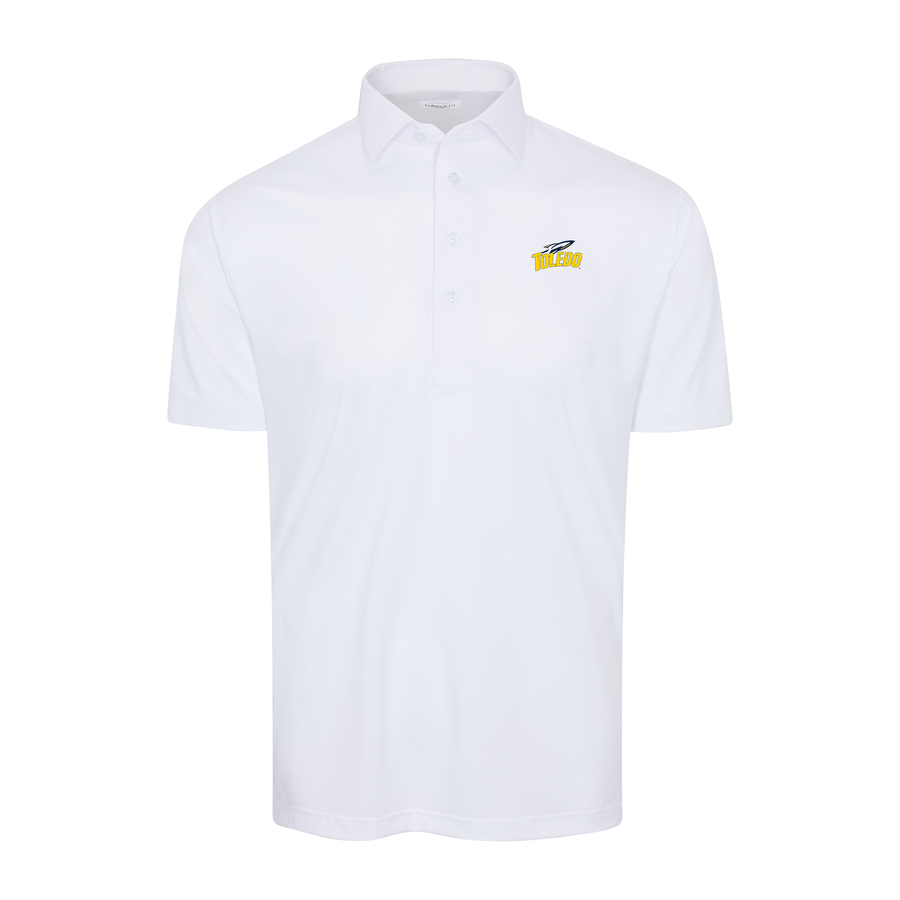 Toledo Semi-Spread Collar Polo White