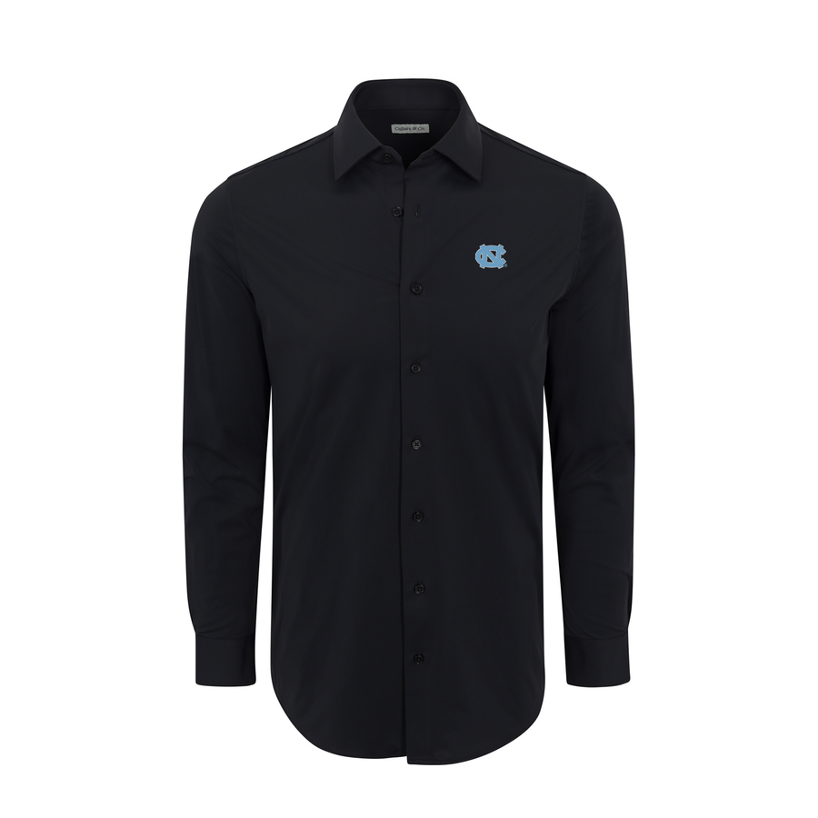 North Carolina Apex Performance Dress Shirt Black
