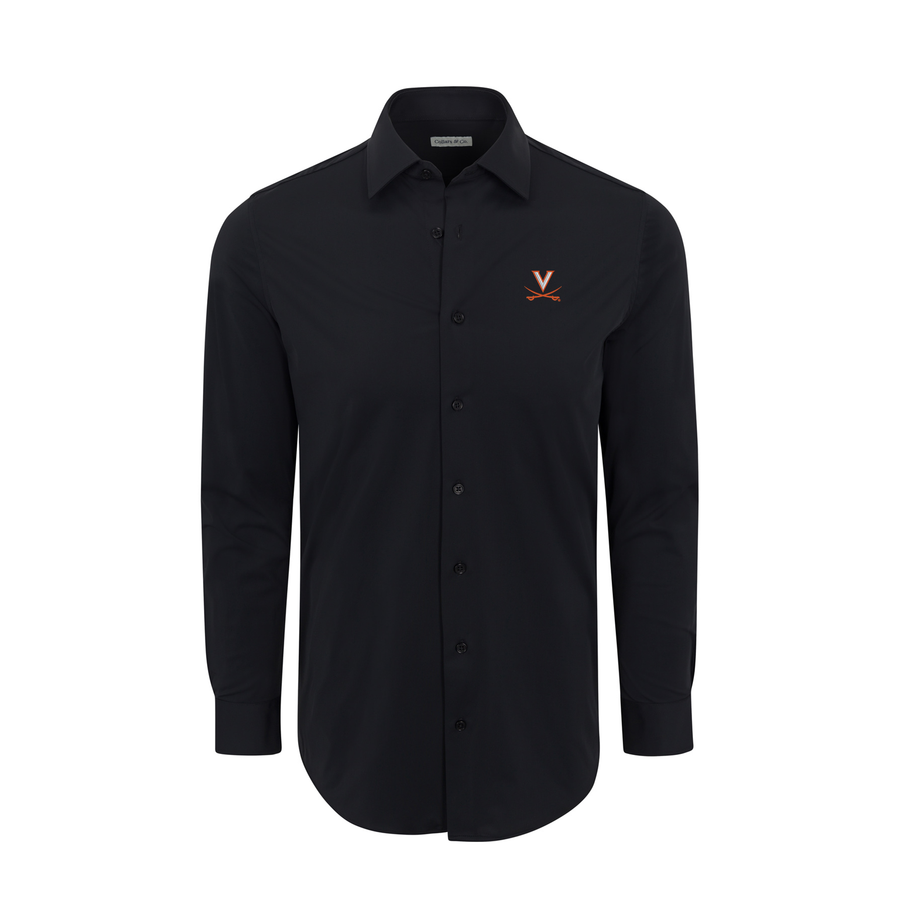 Virginia Apex Performance Dress Shirt Black