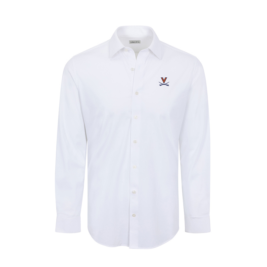 Virginia Apex Performance Dress Shirt White