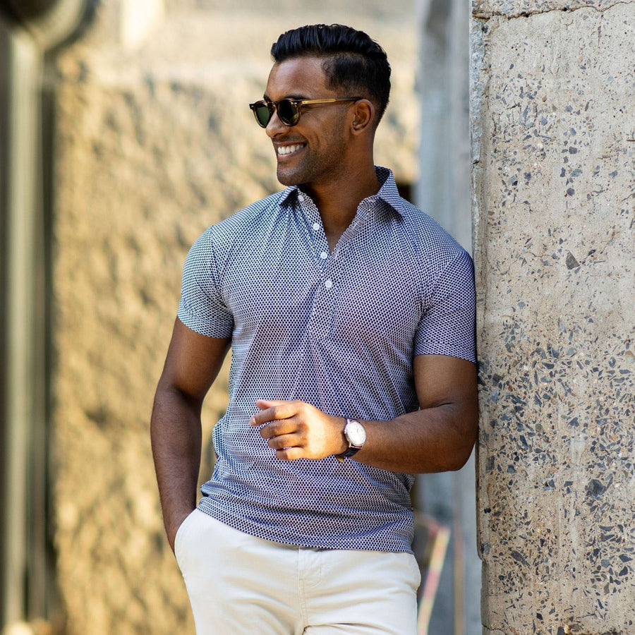 Collars & Co Semi-Spread Collar Polo
