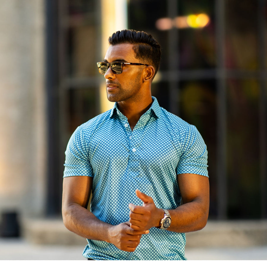 The Semi-Spread Collar Polo Corsica