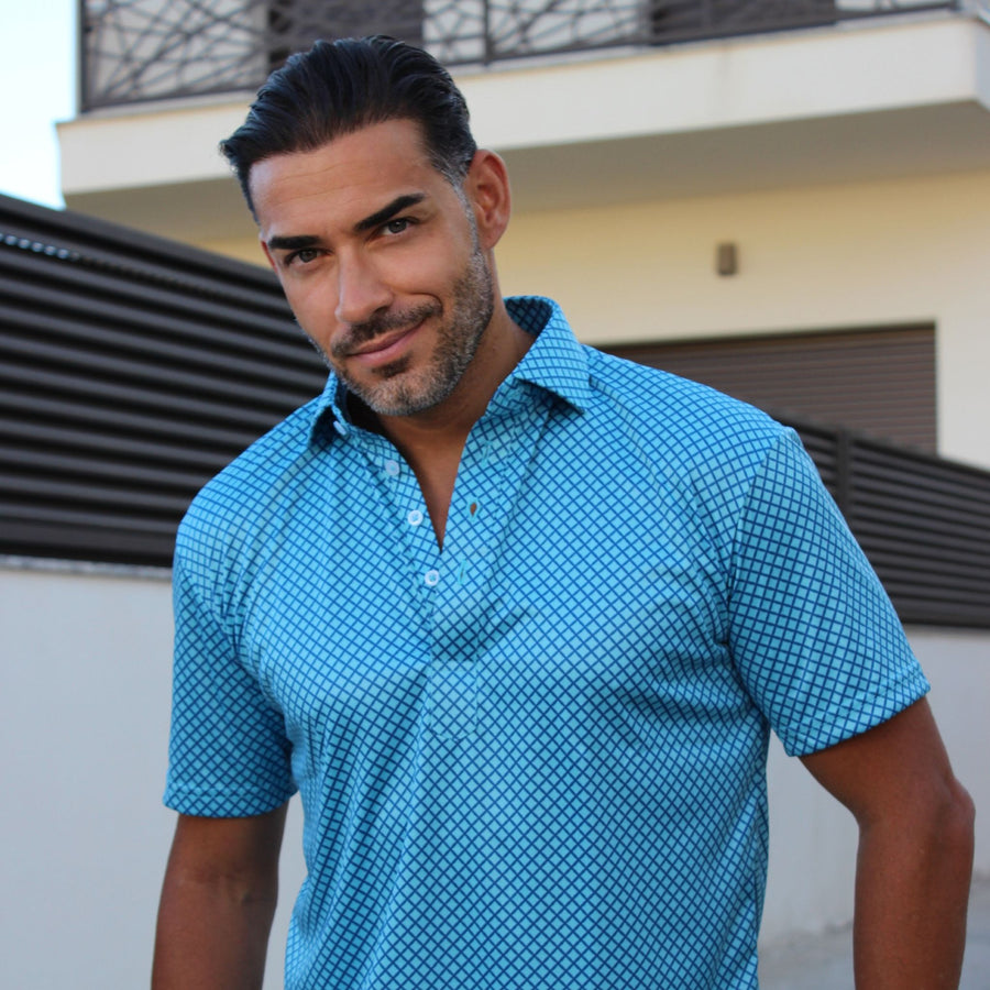 The Semi-Spread Collar Polo Corsica