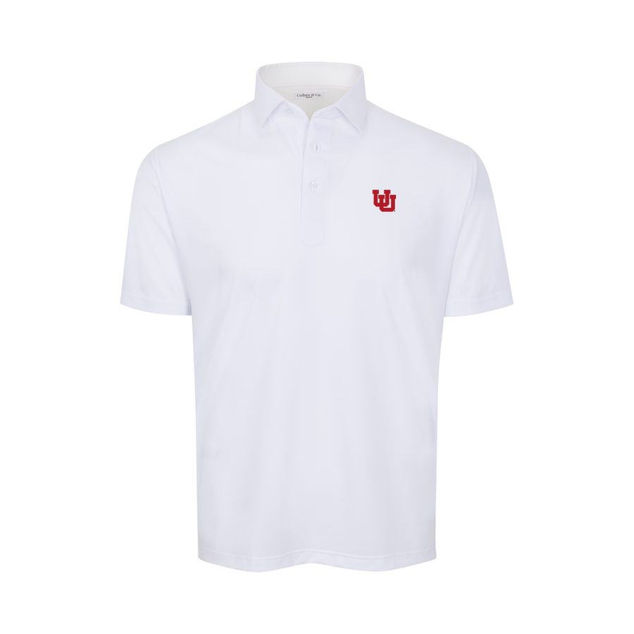 Utah Featherweight Flex Polo White