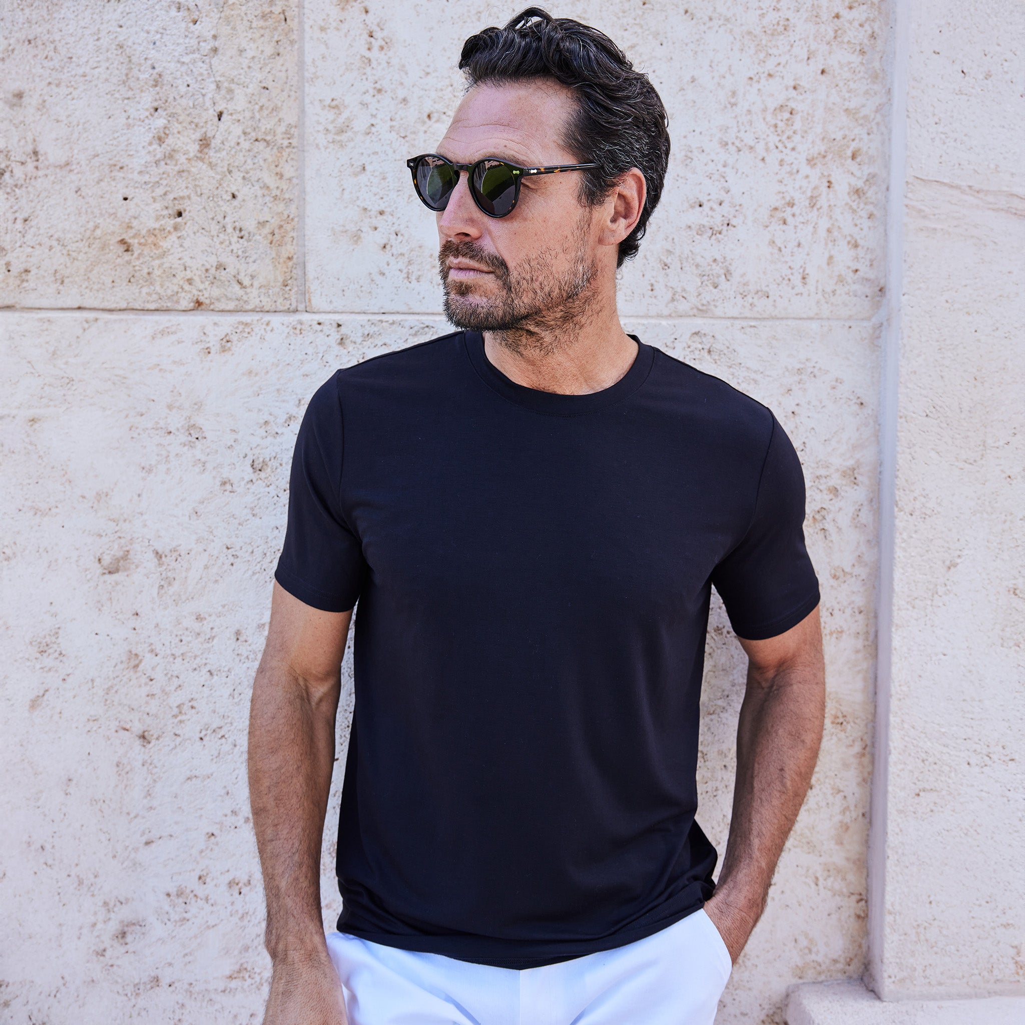 Velocity Performance Tee Black – Collars & Co.