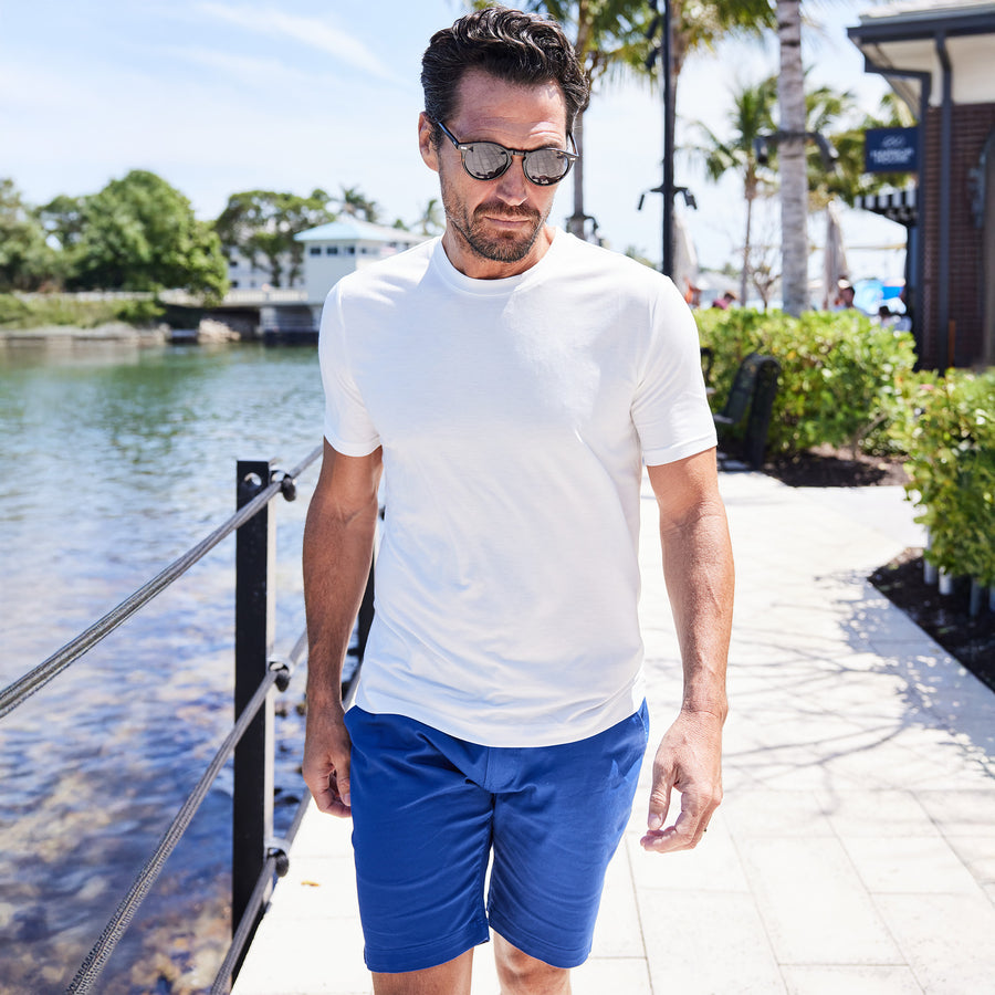 Velocity Performance Tee White – Collars & Co.