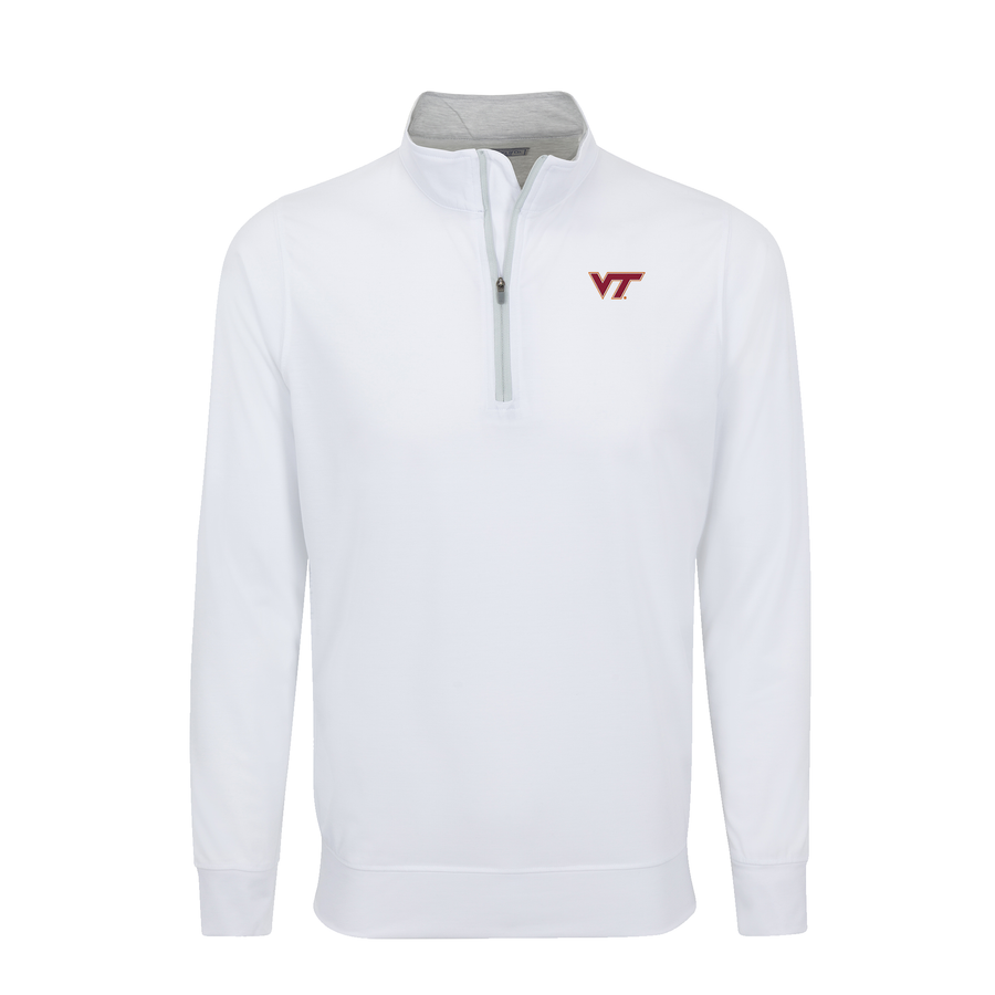 Virginia Tech DriRelease® Performance Pullover White