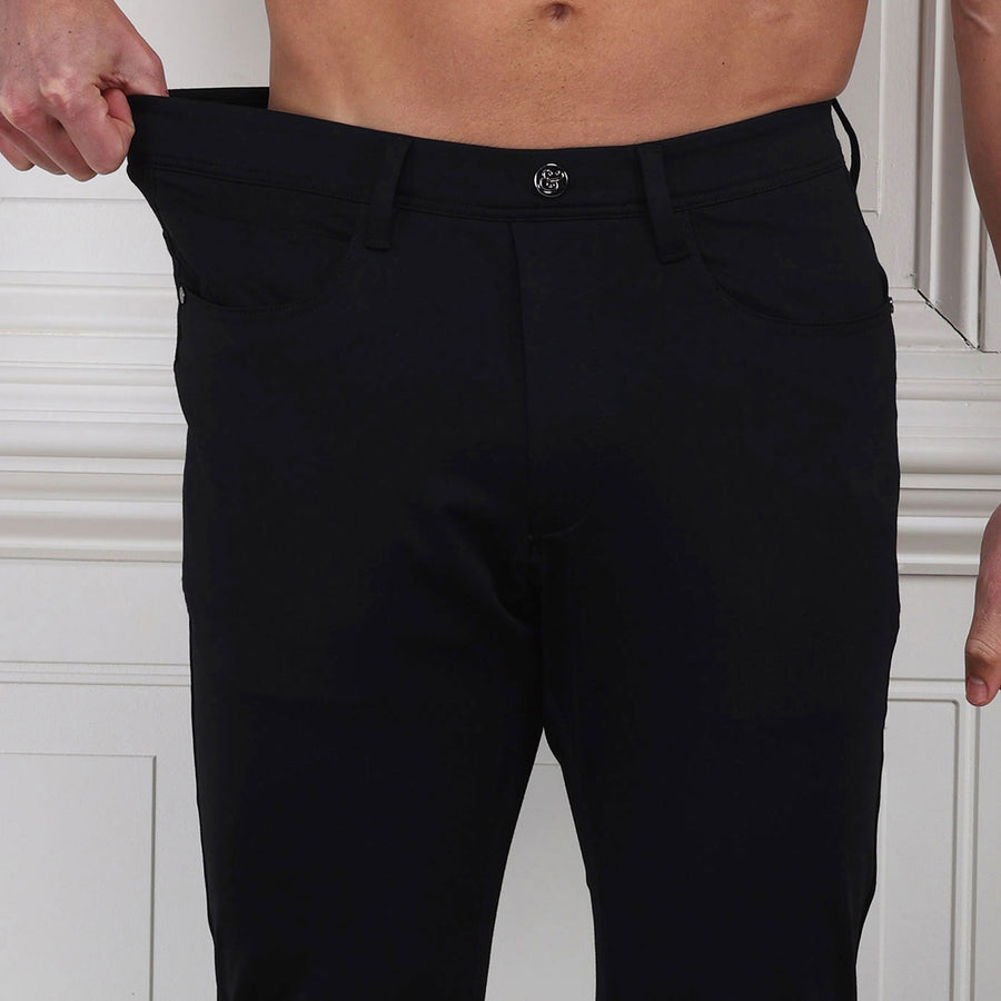 Velocity Pull-On Performance Pants Black