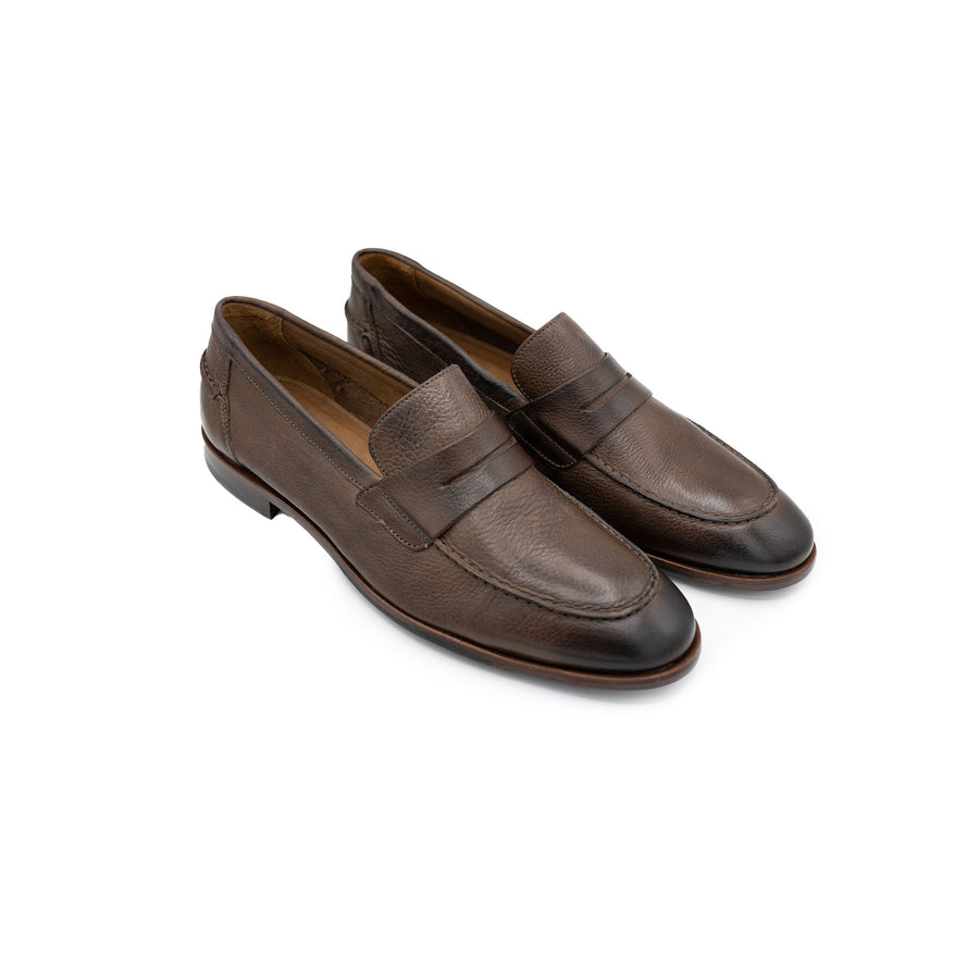 Naples Penny Loafers Brown Leather – Collars & Co Naples Penny Loafers Brown Leather – Collars & Co
