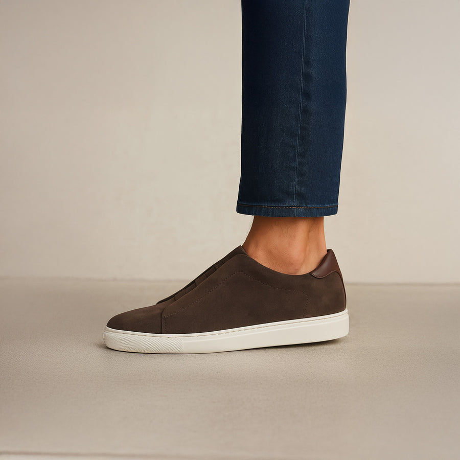 Sorrento Sneaker Brown Suede