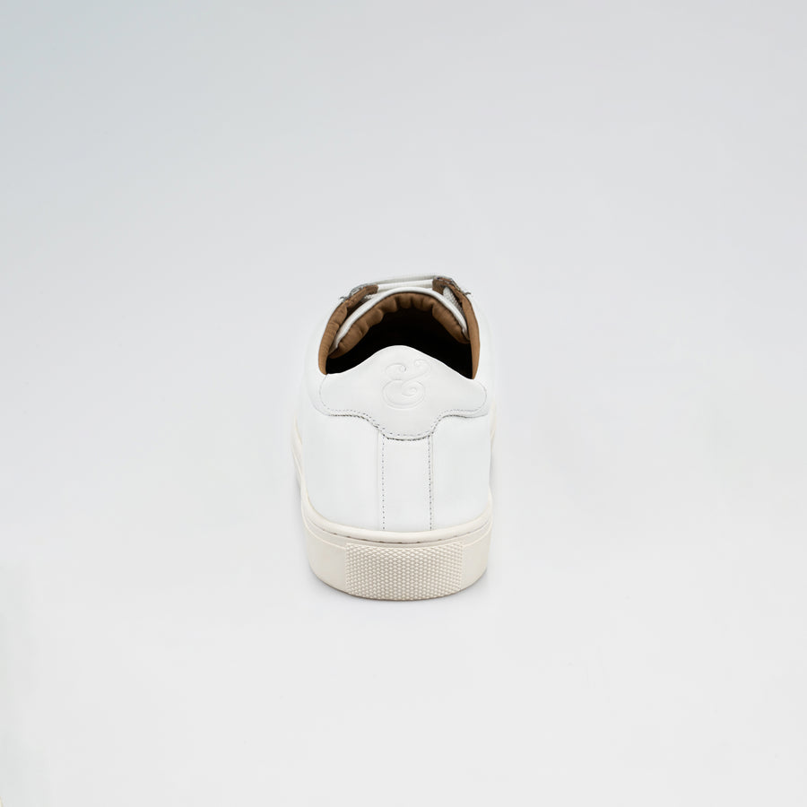White Leather CEO Sneaker