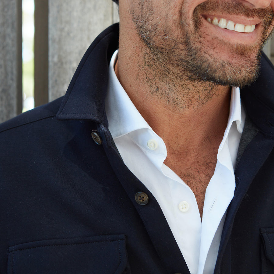 Rutherford Overshirt Navy