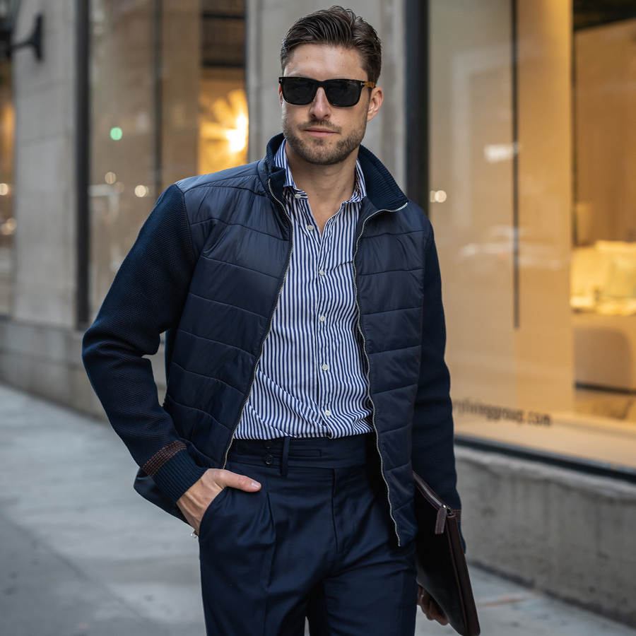 Navy style jacket hotsell