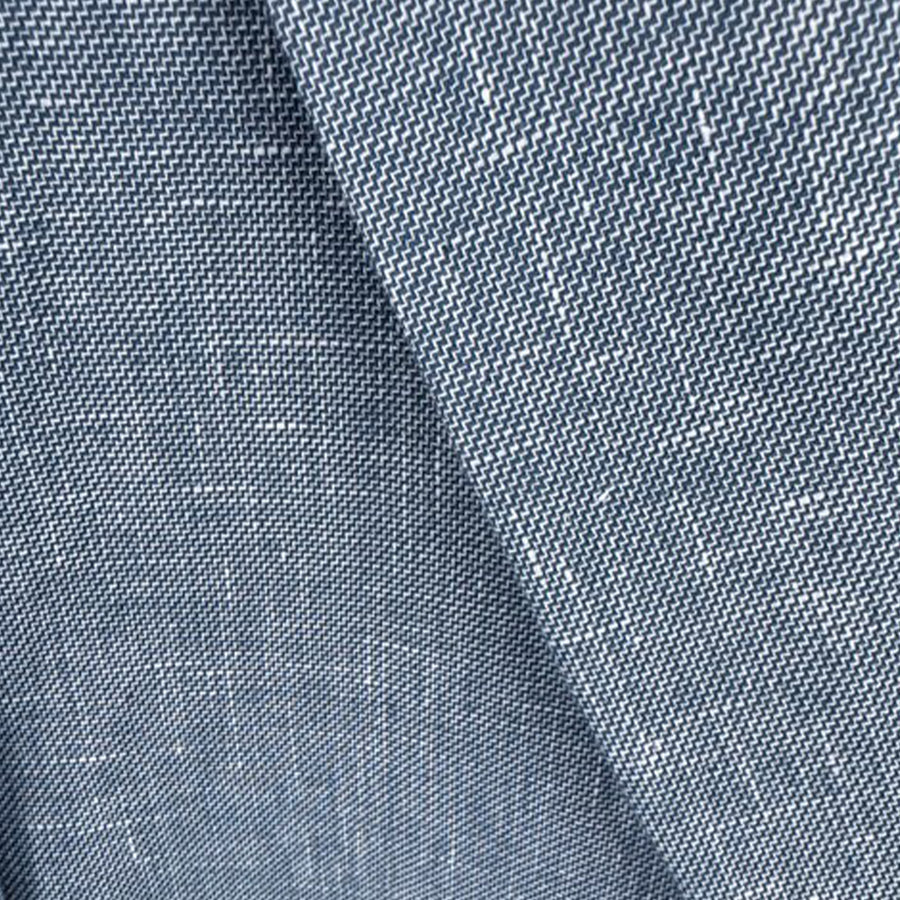 The Lorenzo Linen & Cotton Blazer Pacific Blue