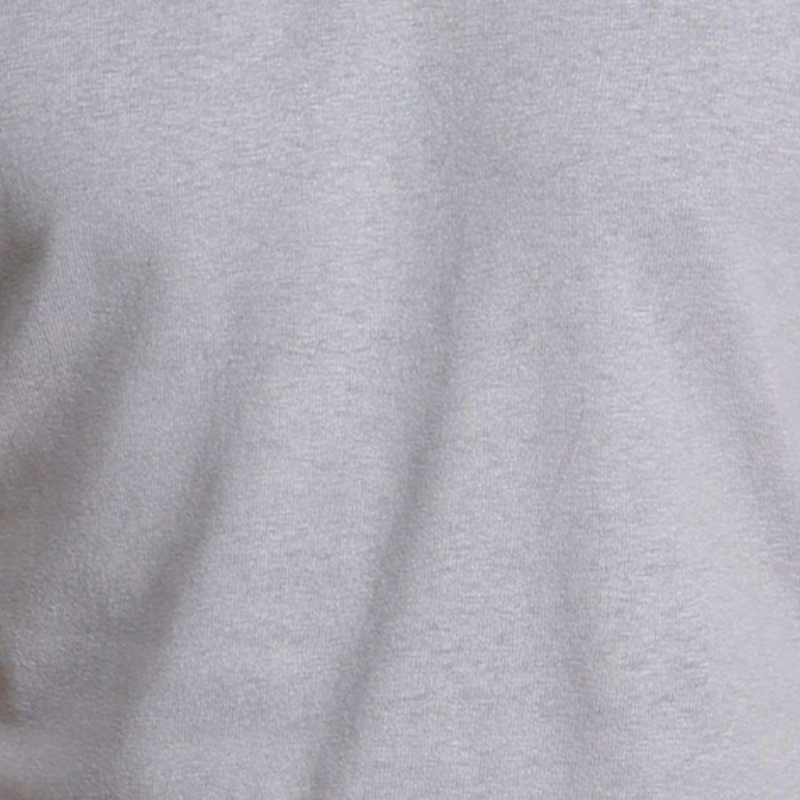 Toscano Cotton & Linen Polo Light Grey