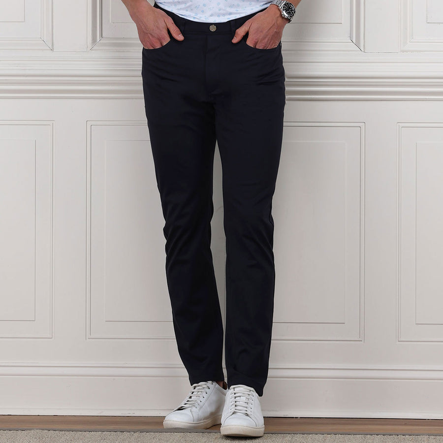 Velocity Pull-On Performance Pants Navy