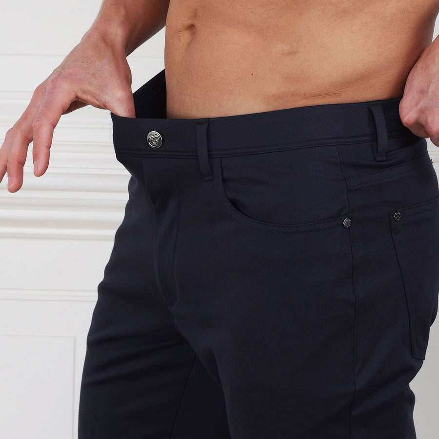 Velocity Pull-On Performance Pants Navy