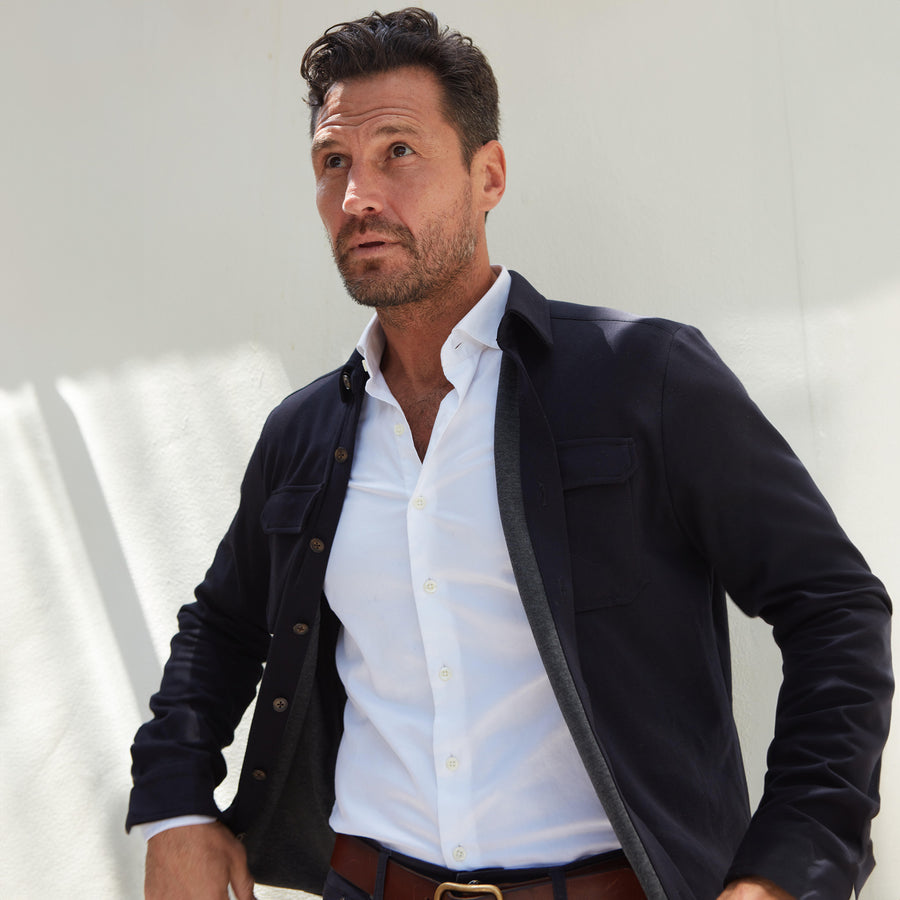Rutherford Overshirt Navy