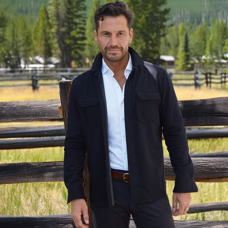 Rutherford Overshirt Navy