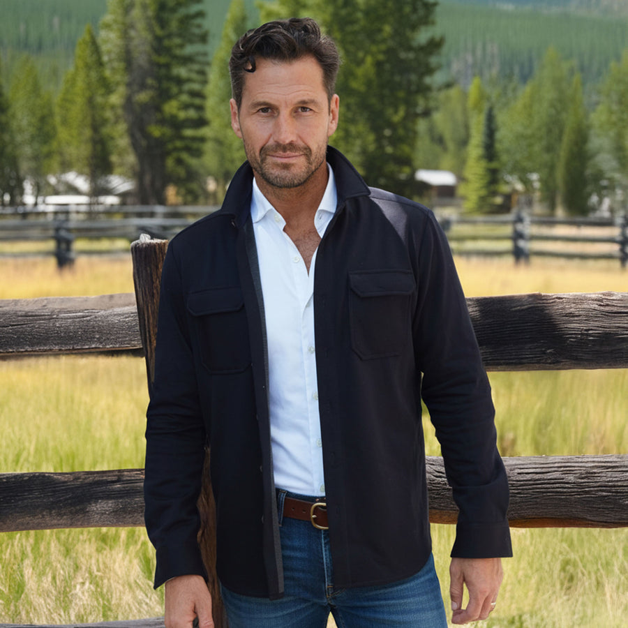 Rutherford Overshirt Navy