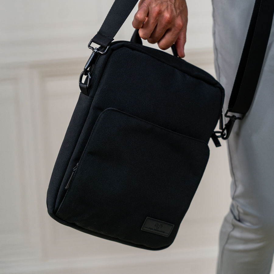 Black Soho Messenger Bag