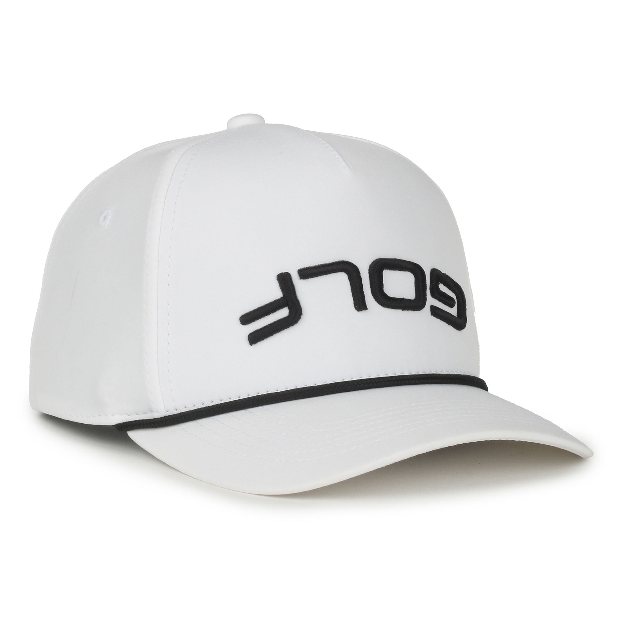 Collars & Co. Upside Down Golf Hat White