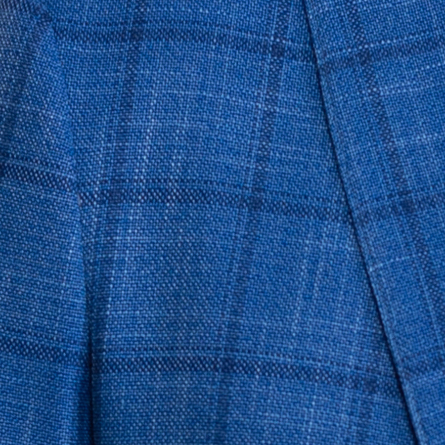 Maverick Travel Blazer Blue Windowpane