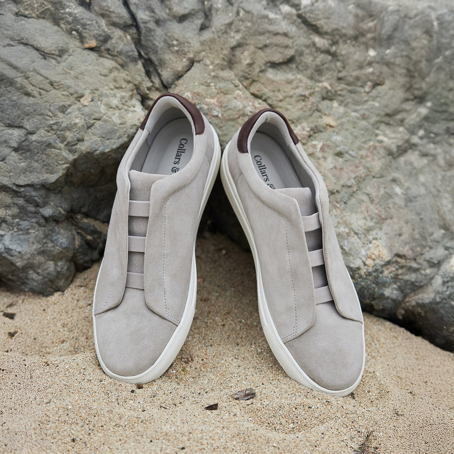 Sorrento Sneaker Grey Suede