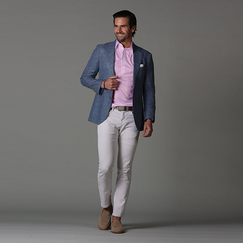 The Original Dress Collar Polo™ Pink – Collars & Co