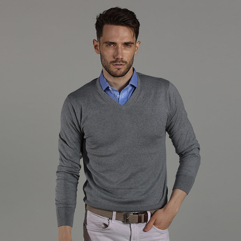 Semi-Spread Collar Polo Blue Stripe – Collars & Co.