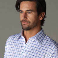 【Louren】standcollar check all in one Polo Ralph Lauren Classic Fit Point Collar Solid Pinpoint